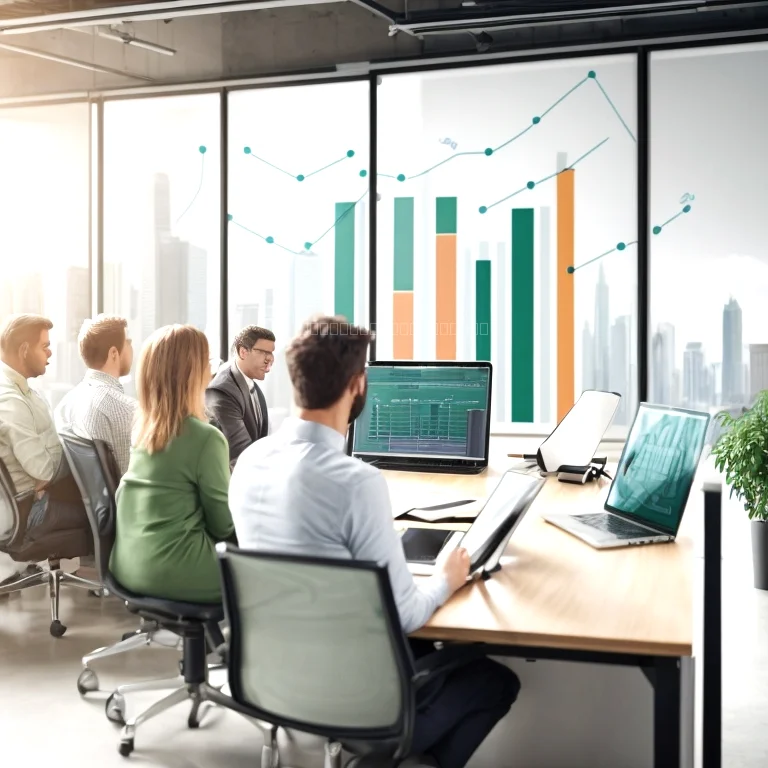 Vizualni prikaz modela poslovanja WealthHubRise